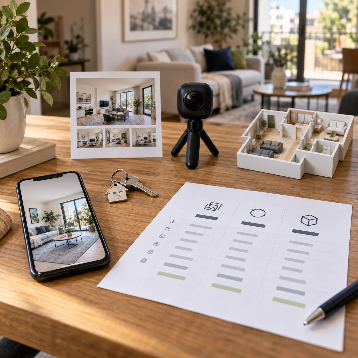 Comparer le prix des solutions de visite virtuelle immobilière