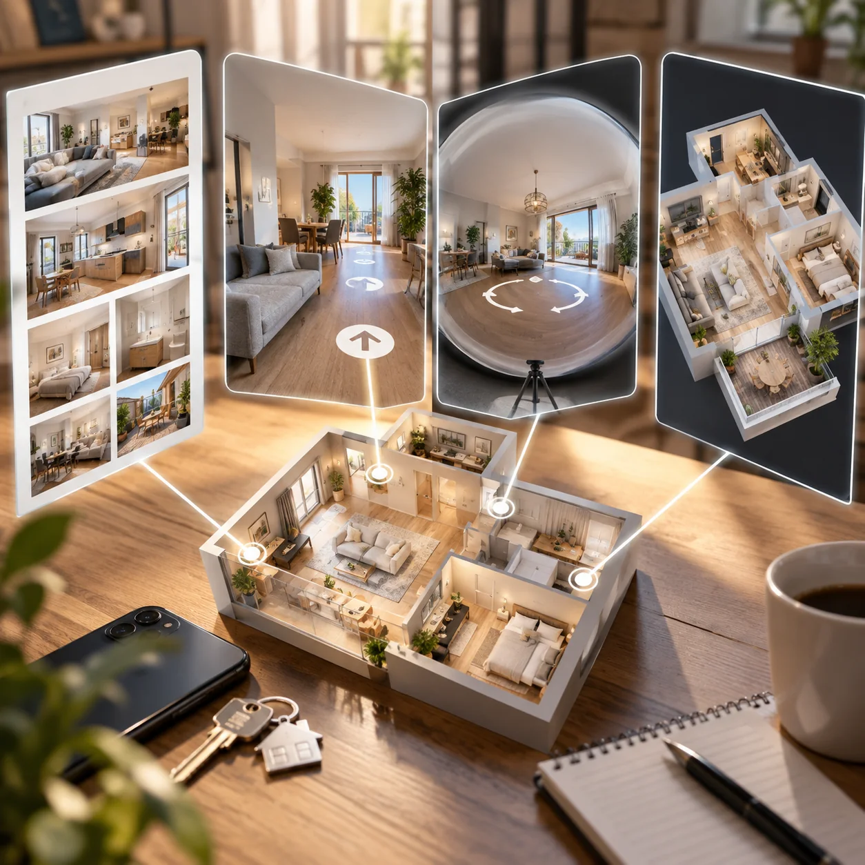 Visite virtuelle immobilière : les solutions comparées